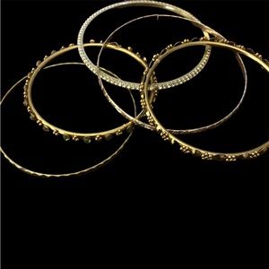 Set of vintage bangles.